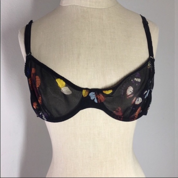 Dolce and Gabbana Black Underwire Bra Size 36B - Picture 1 of 4